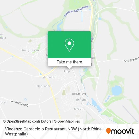 Карта Vincenzo Caracciolo Restaurant