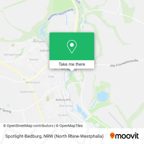 Spotlight-Bedburg map