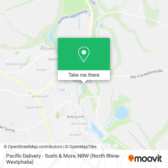 Карта Pacific Delivery - Sushi & More