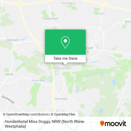 Hondenhotel Miss Doggy map