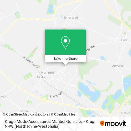 Krugo Mode-Accessoires Maribel Gonzalez - Krug map