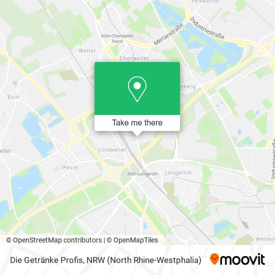 Die Getränke Profis map