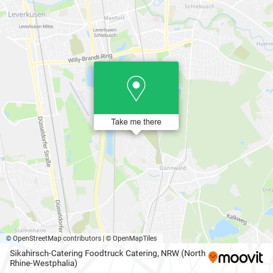 Sikahirsch-Catering Foodtruck Catering map