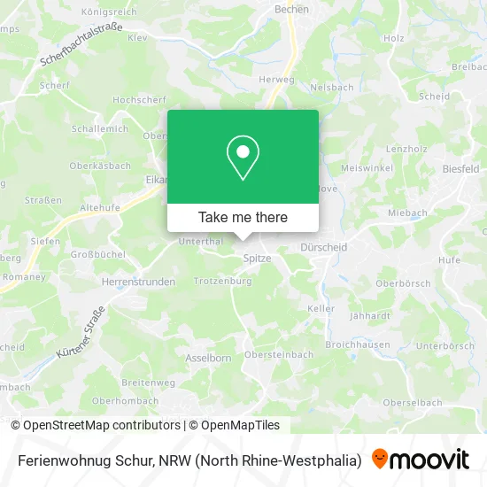 Ferienwohnug Schur map