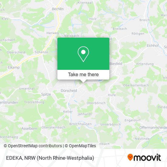 EDEKA map