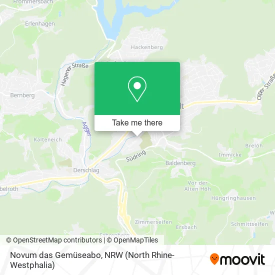 Novum das Gemüseabo map