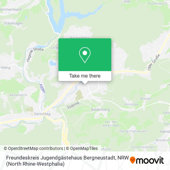 Freundeskreis Jugendgästehaus Bergneustadt map