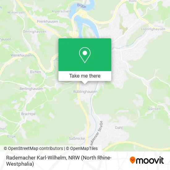 Карта Rademacher Karl-Wilhelm