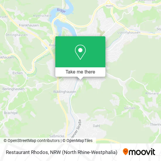 Карта Restaurant Rhodos