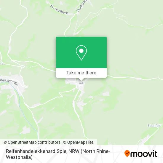 Карта Reifenhandelekkehard Spie