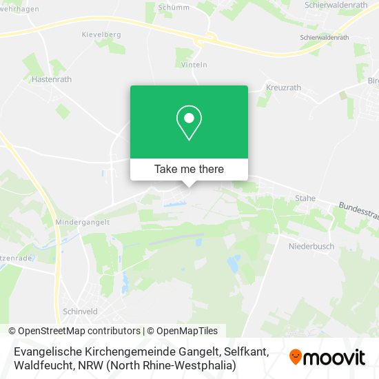 Evangelische Kirchengemeinde Gangelt, Selfkant, Waldfeucht map