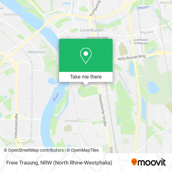 Карта Freie Trauung
