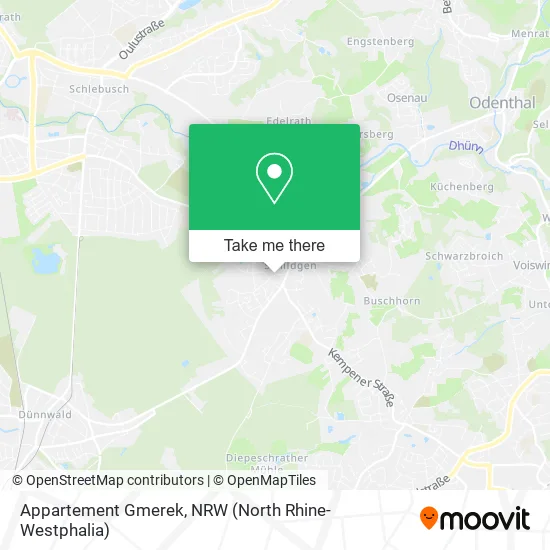 Appartement Gmerek map