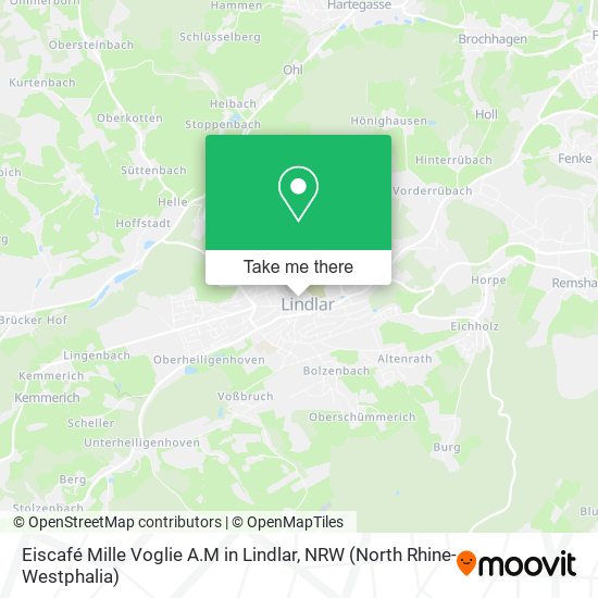 Eiscafé Mille Voglie A.M in Lindlar map