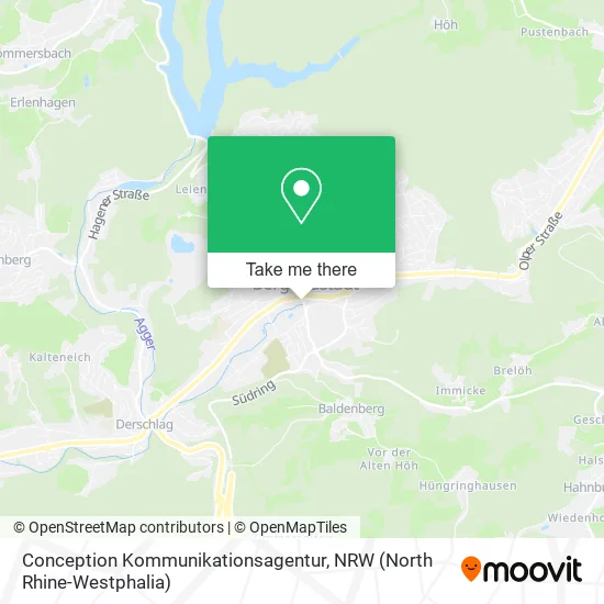 Карта Conception Kommunikationsagentur
