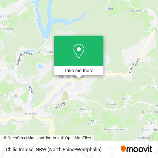 Карта Chilis Imbiss