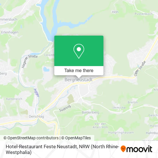 Карта Hotel-Restaurant Feste Neustadt