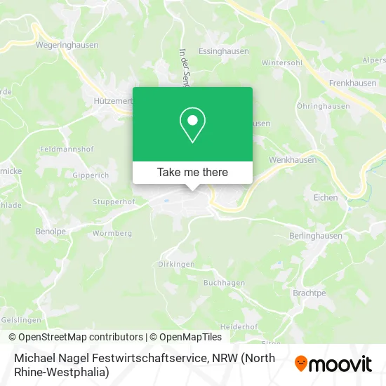 Карта Michael Nagel Festwirtschaftservice