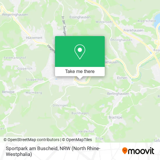 Карта Sportpark am Buscheid