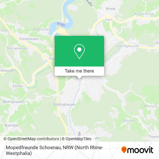 Mopedfreunde Schoenau map