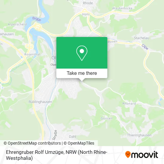 Карта Ehrengruber Rolf Umzüge