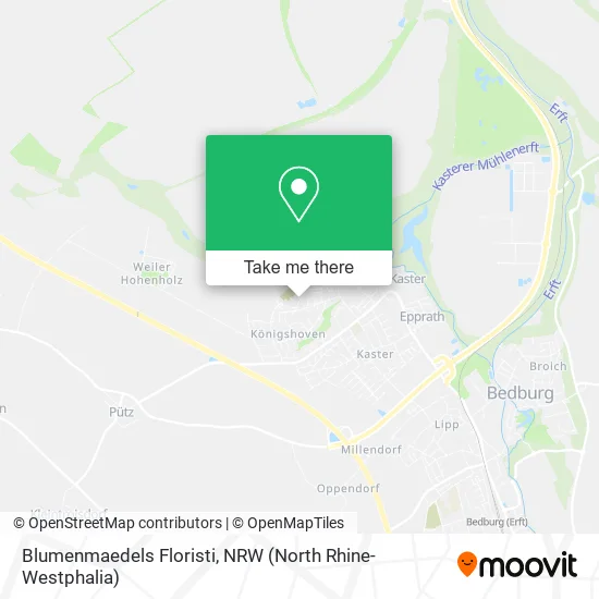 Blumenmaedels Floristi map