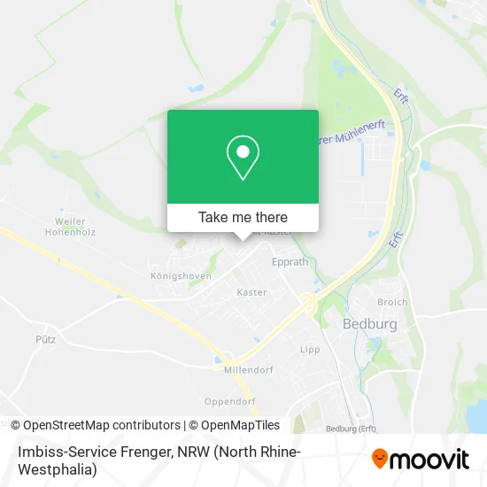 Карта Imbiss-Service Frenger