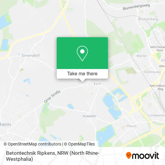 Карта Betontechnik Ripkens