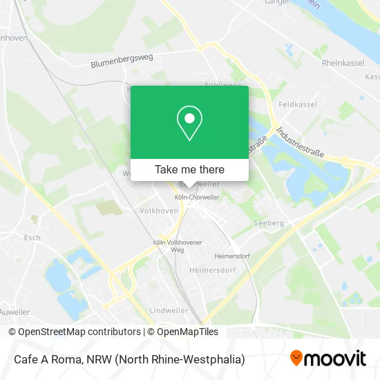 Карта Cafe A Roma