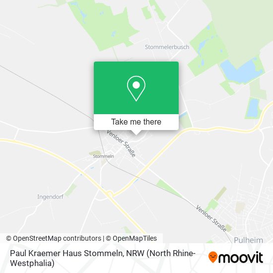 Paul Kraemer Haus Stommeln map