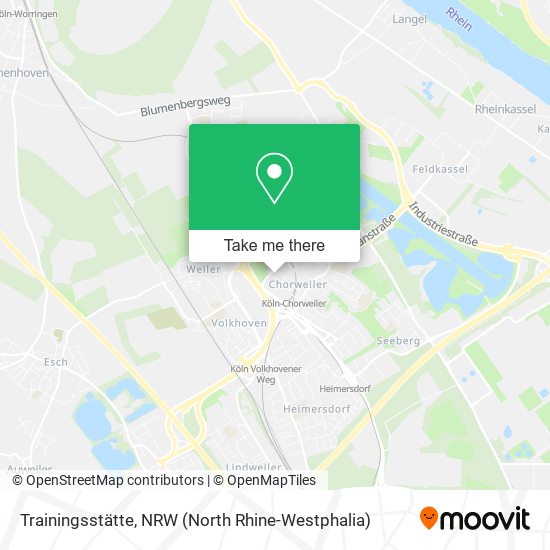 Trainingsstätte map