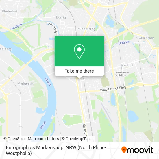 Карта Eurographics Markenshop