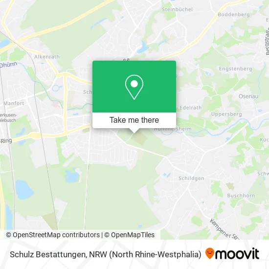 Schulz Bestattungen map