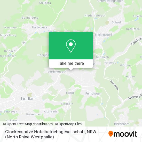 Glockenspitze Hotelbetriebsgesellschaft map