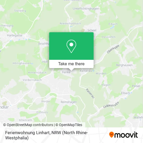 Карта Ferienwohnung Linhart