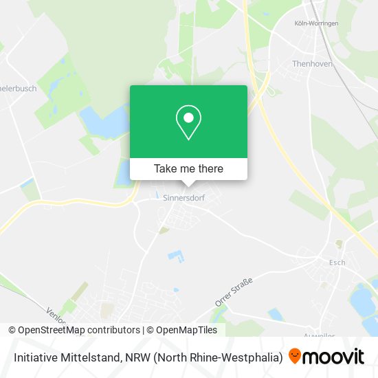 Initiative Mittelstand map