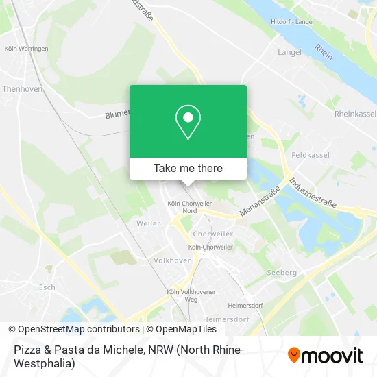 Карта Pizza & Pasta da Michele