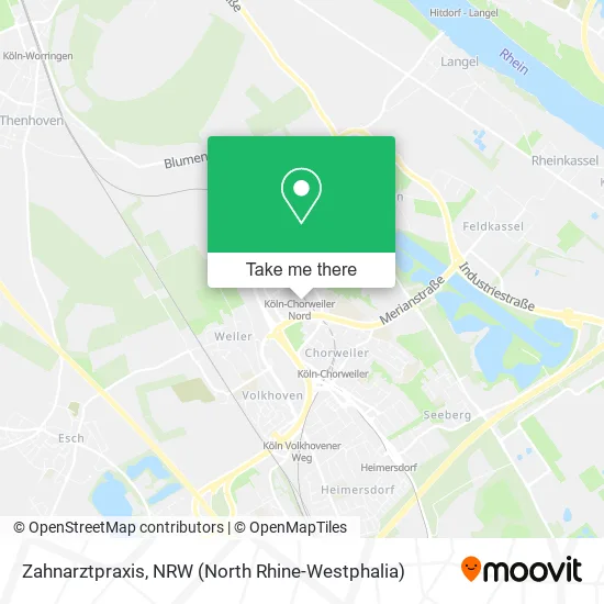 Карта Zahnarztpraxis