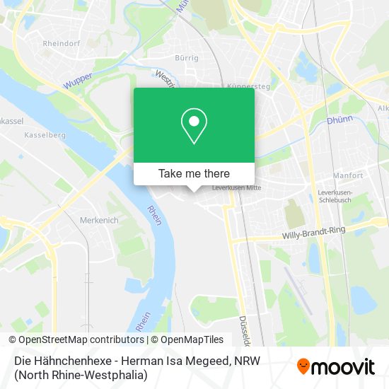Die Hähnchenhexe - Herman Isa Megeed map