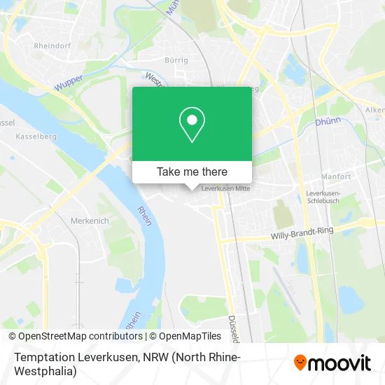 Карта Temptation Leverkusen