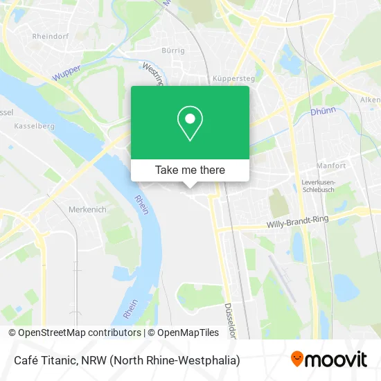 Карта Café Titanic