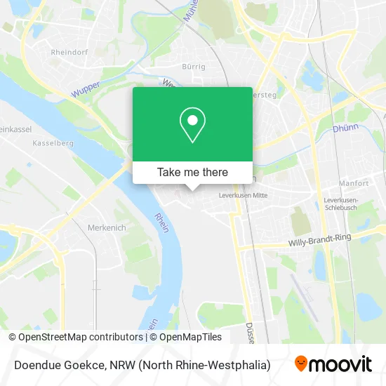 Карта Doendue Goekce