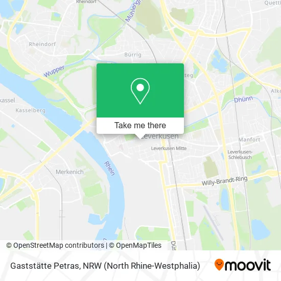 Карта Gaststätte Petras