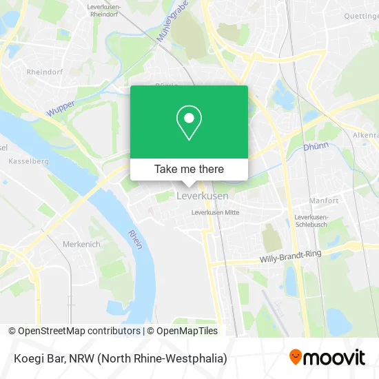 Карта Koegi Bar