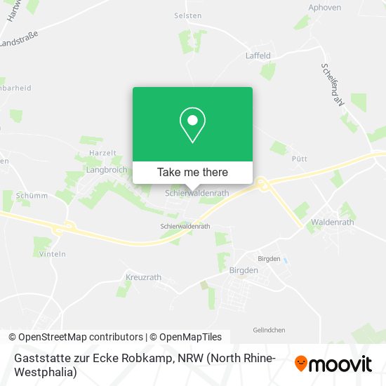 Gaststatte zur Ecke Robkamp map