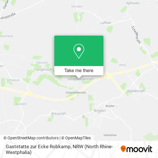 Карта Gaststatte zur Ecke Robkamp
