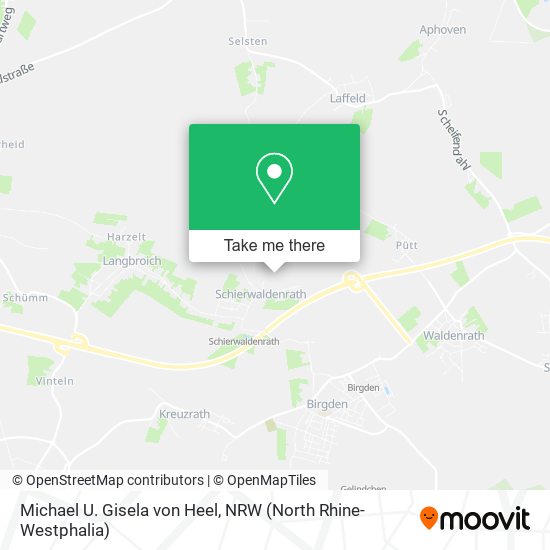 Michael U. Gisela von Heel map
