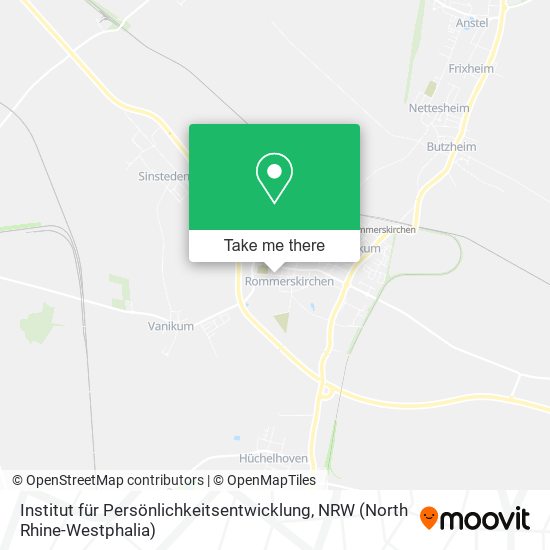 Institut für Persönlichkeitsentwicklung map