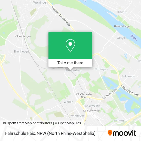 Карта Fahrschule Faix