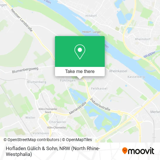 Карта Hofladen Gülich & Sohn